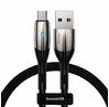 Kabel Baseus Horizontal Data Cable USB FOR TYPE-C 1M BLACK (TZCATSP-A01)