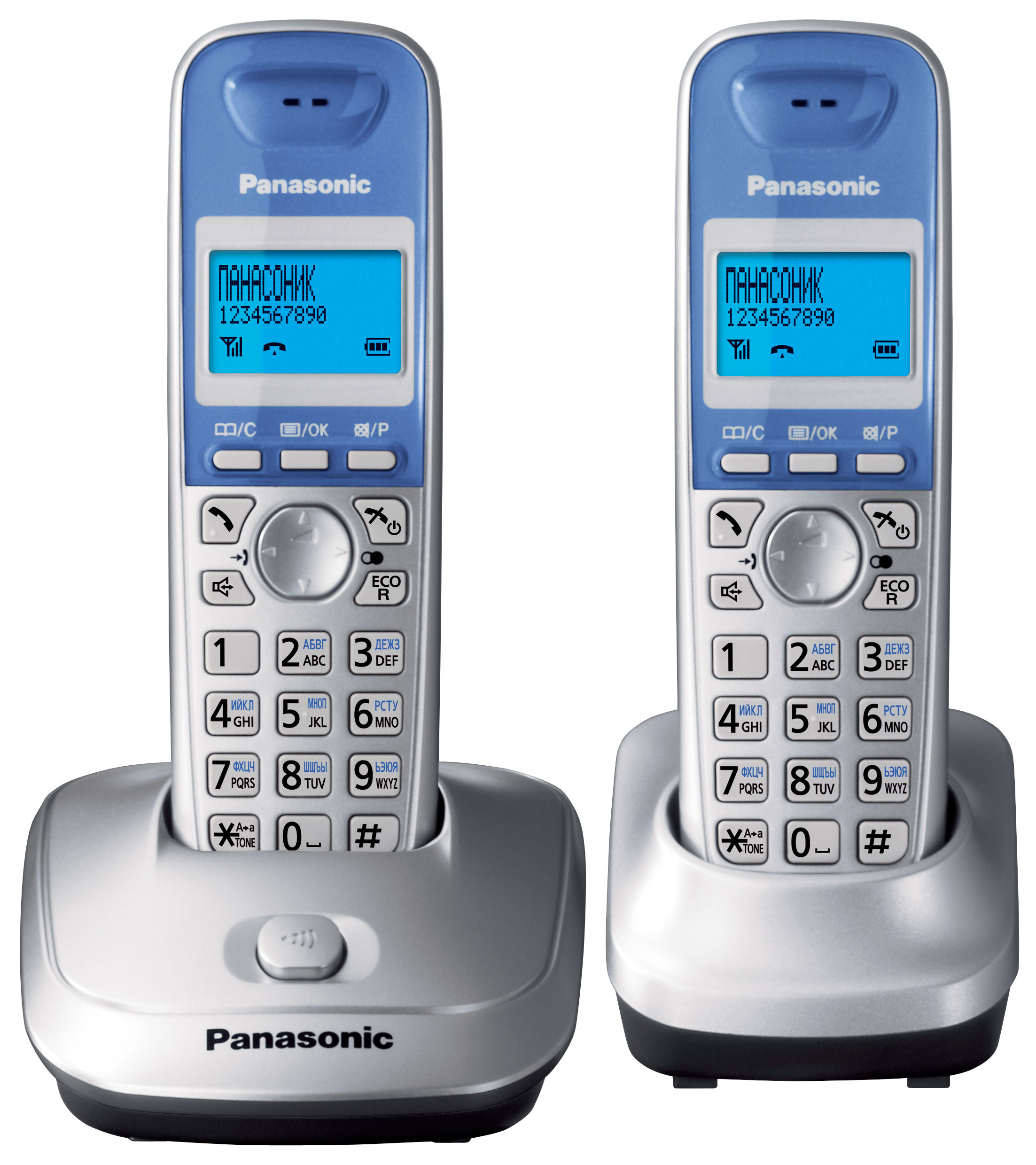 Телефоны стационарные для дома купить. DECT Panasonic KX-tg2511uas. Panasonic KX-tg2512. Радиотелефон Panasonic KX-tg2512. Радиотелефон Panasonic DECT KX-tge510rus.